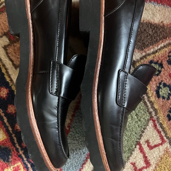 Coach blue leather loafers - Picture 2 of 6